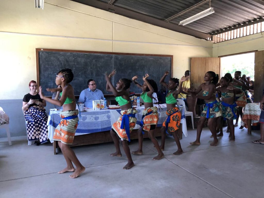 Mbuzine-Grundschule in Mosambik